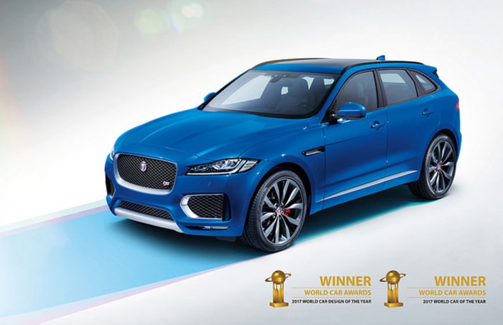 Jaguar F-PACE voted ‘World Car of the Year’