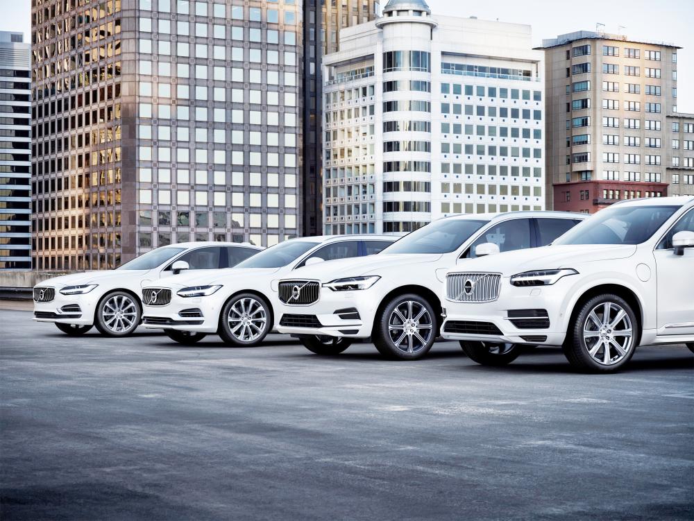 Volvo will introduce a portfolio of electrified cars across its model range, embracing fully electric cars, plug in hybrid cars and mild hybrid cars
