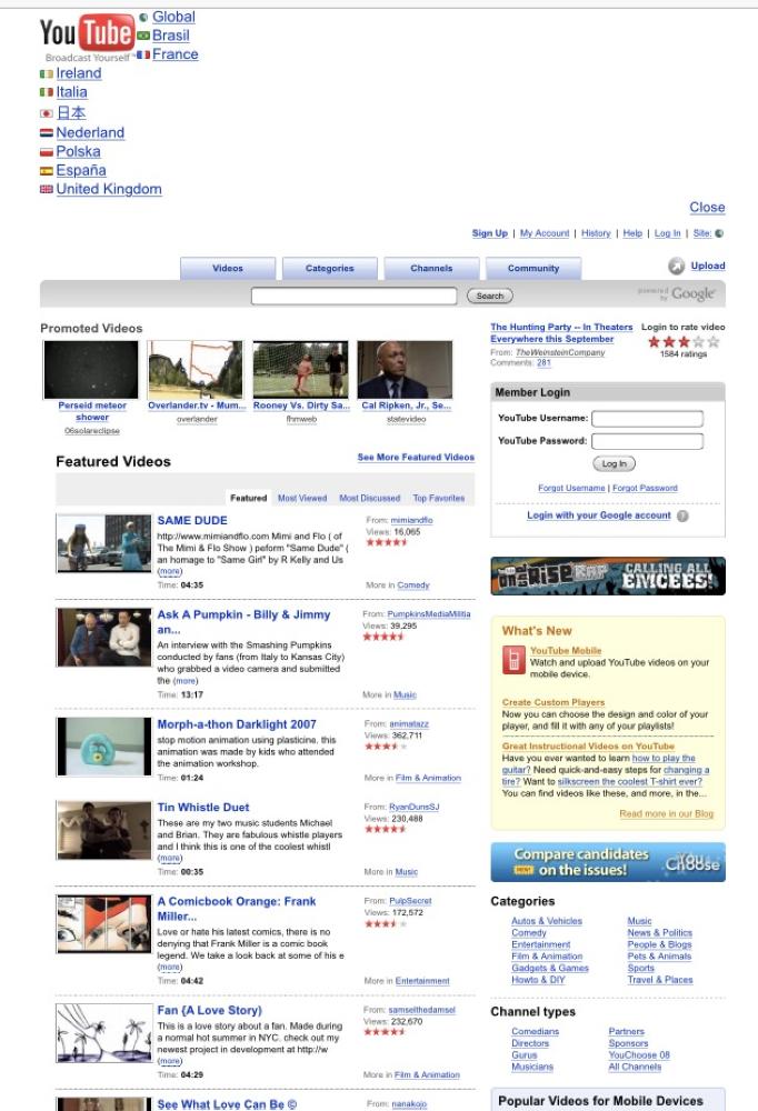 Remember how some of your favorite websites looked like 10 years ago?