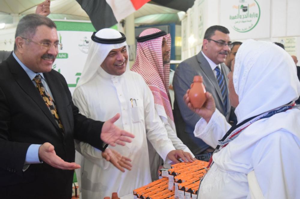 Egypt’s consul general receives pilgrims