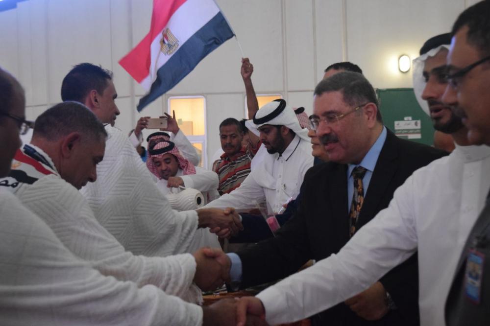 Egypt’s consul general receives pilgrims