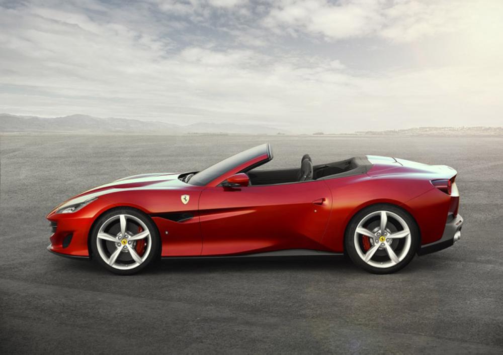 Ferrari unveils 
new V8 GT Portofino