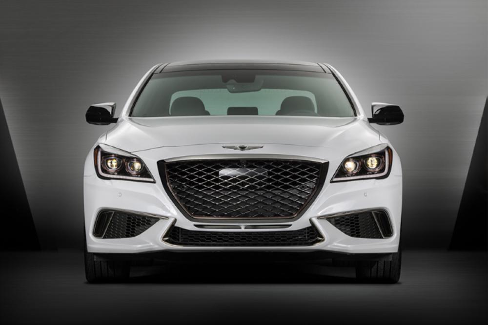 G80 Sport powered by a 365-hp 3.3-liter twin-turbo V6 with direct injection
