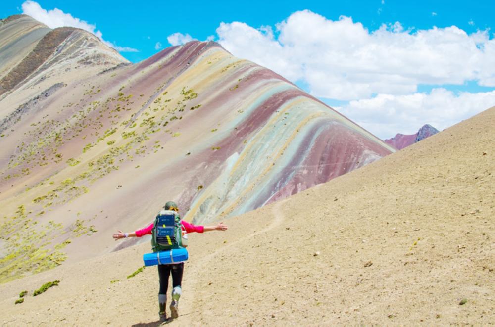 Rainbow colored mountains mentioned in the Qur’an