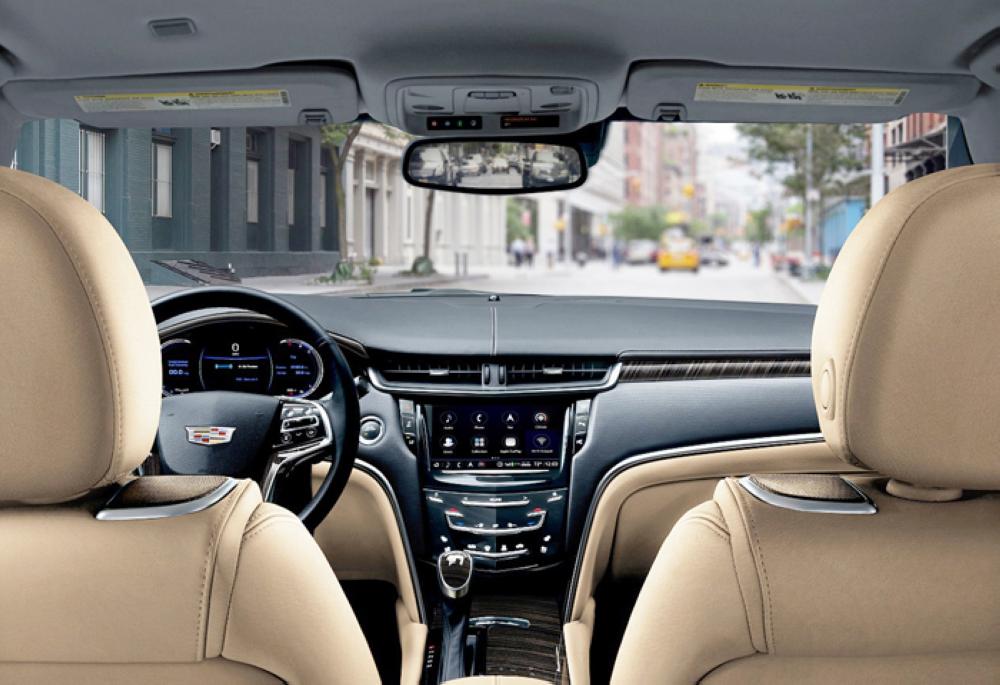 The 2018 Cadillac XTS luxury sedan is elevated with the new generation of design and technology. XTS Platinum shown here in Dark Adriatic Blue Metallic
