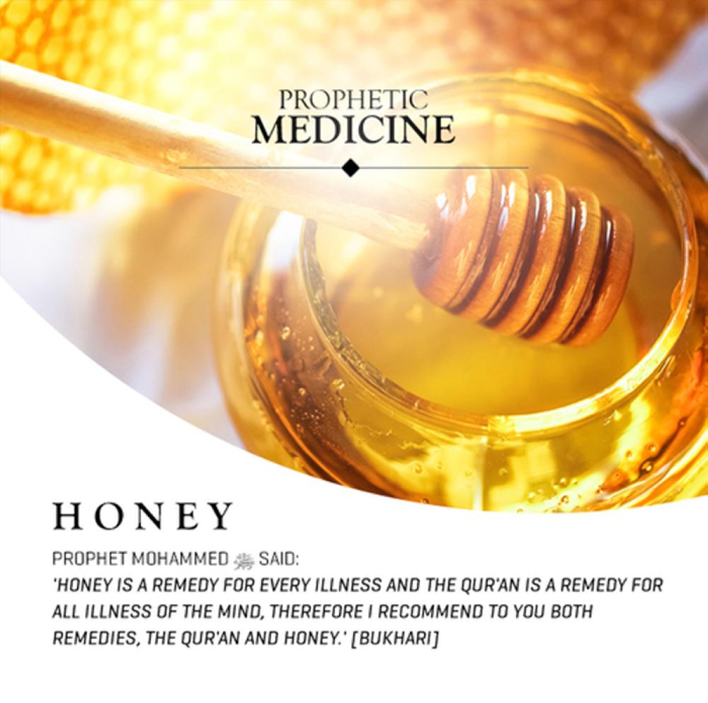 In honey there is healing