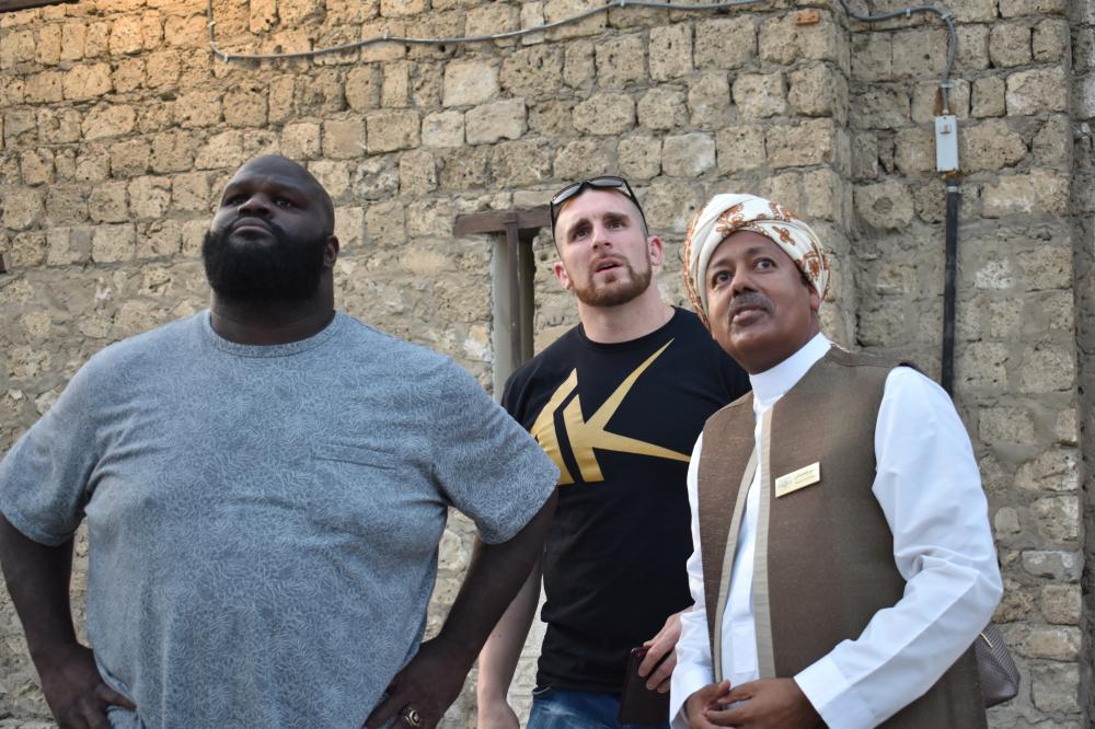 WWE wrestlers visit historic Jeddah