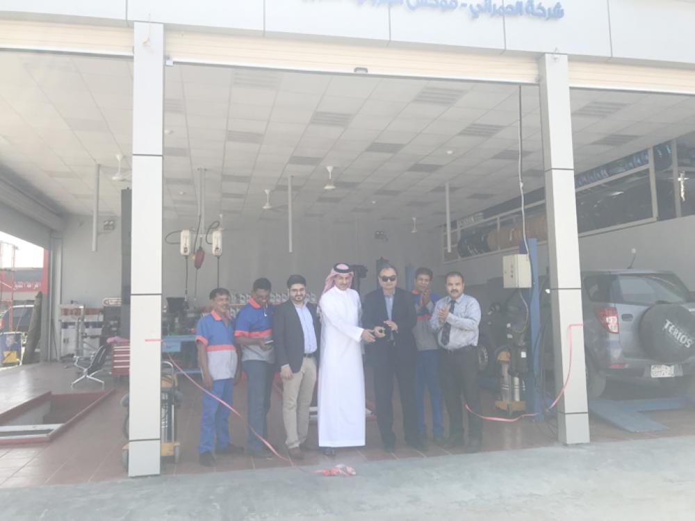 Vice president for operation  Hanif Sattar and DGM, Fuchs One Stop Khalid H. Aljumaie Alhamrani lead the inauguration

