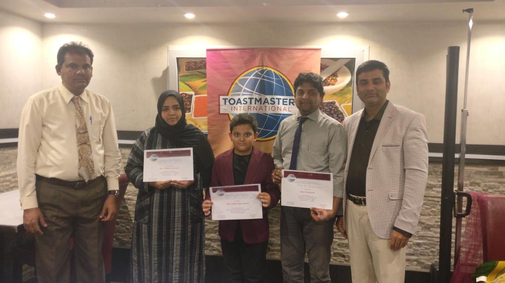 Focus on hunger in Izhaar Talk Masters meet