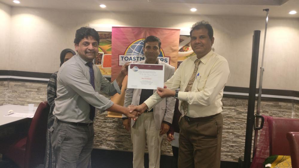 Focus on hunger in Izhaar Talk Masters meet