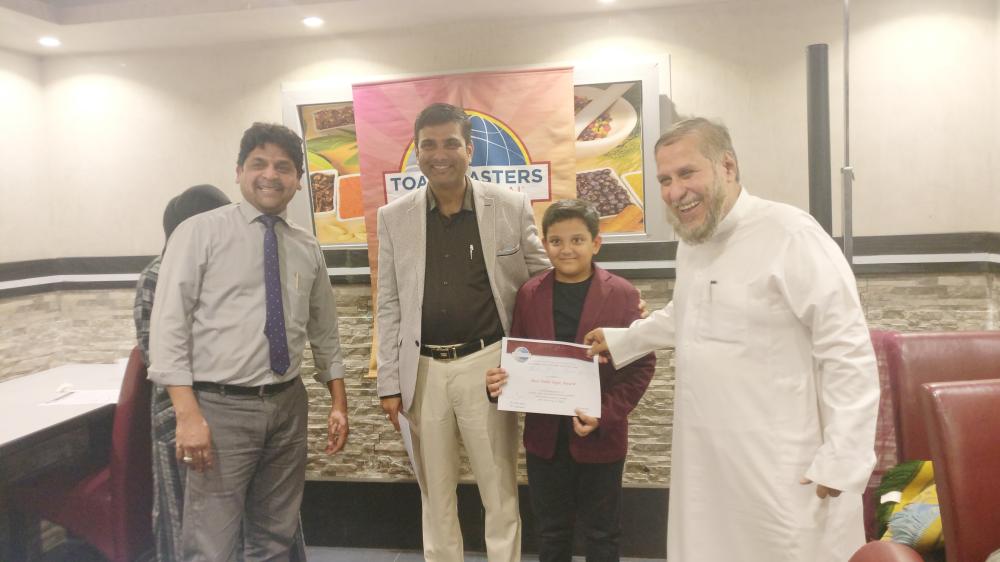 Focus on hunger in Izhaar Talk Masters meet