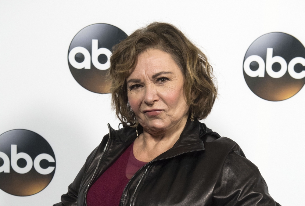 In this January 8, 2018 file photo, actress Roseanne Barr attends the Disney ABC Television TCA Winter Press Tour in Pasadena, California. - AFP
