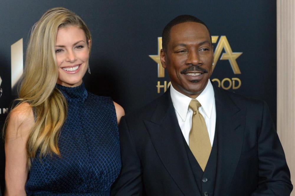 Paige Butcher and Eddie Murphy