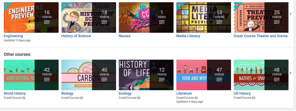 Top YouTube Channels for Students