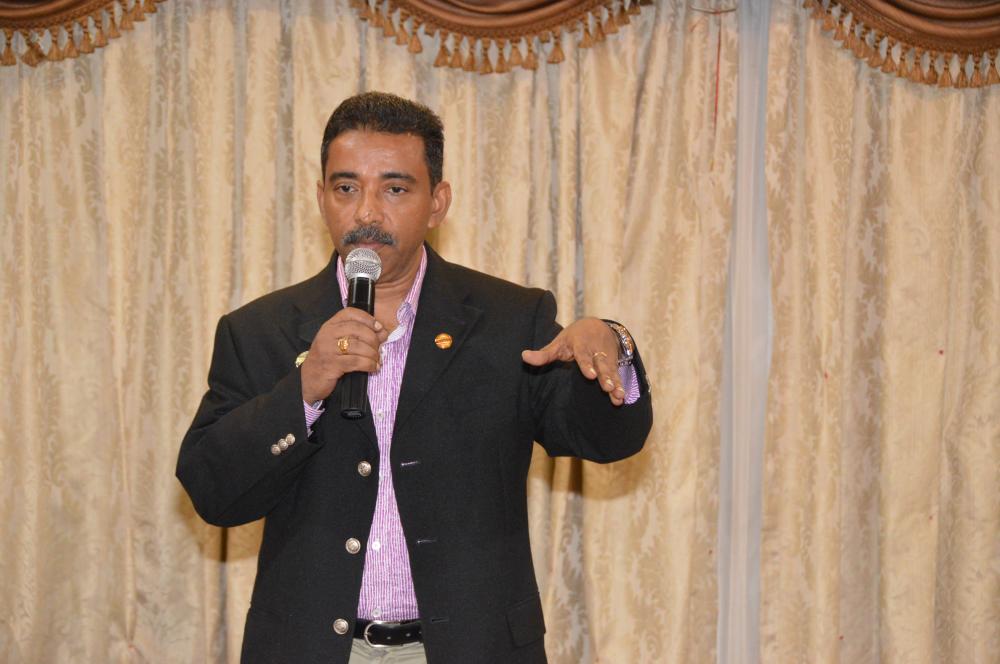 The new executive members of Izhaar Toastmasters club for 2018 -19