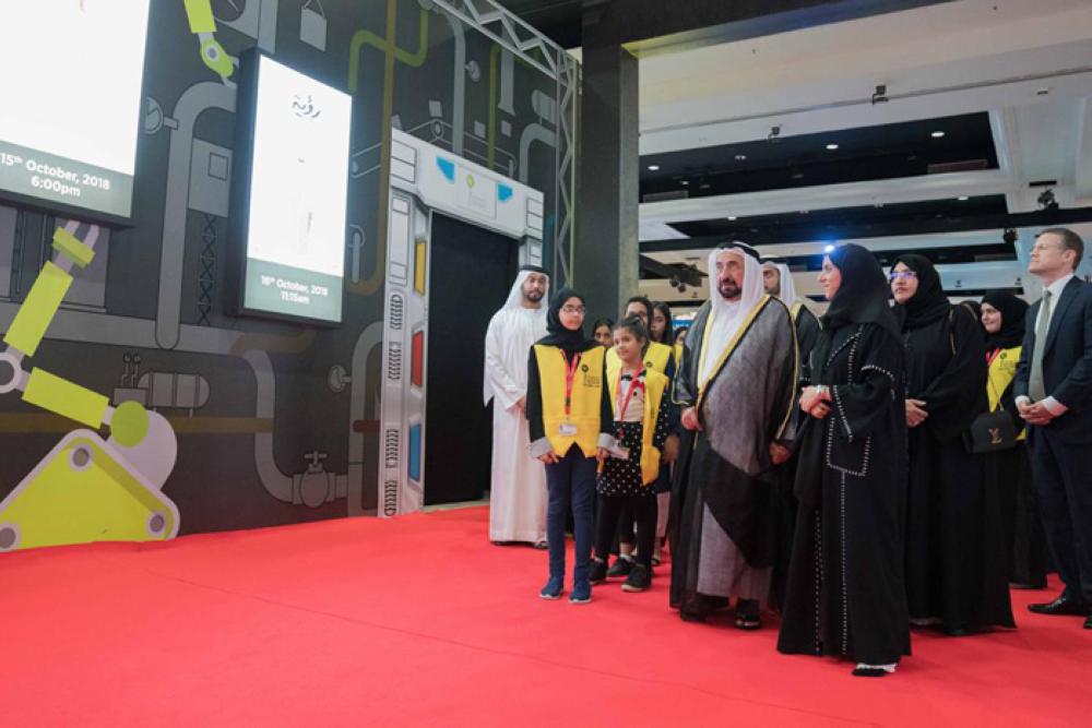 Sultan and Jawaher Al Qasimi Witness the Opening of Sharjah International Children’s Film Festival 2018