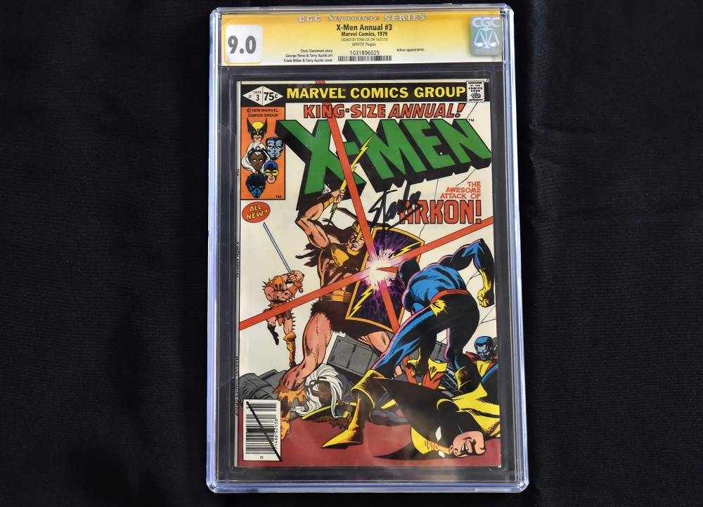 A custom bound one-of-a-kind hardcover book that includes the first 10 issues of The Amazing Spider-Man, 