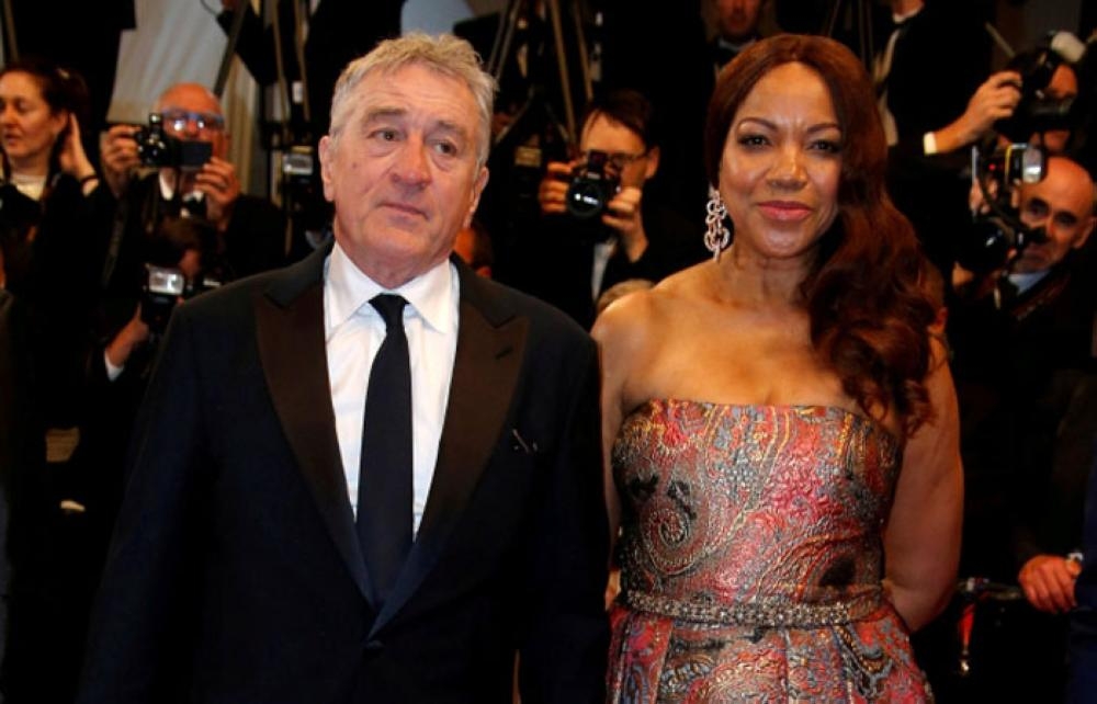 Robert De Niro and his wife Grace Hightower
