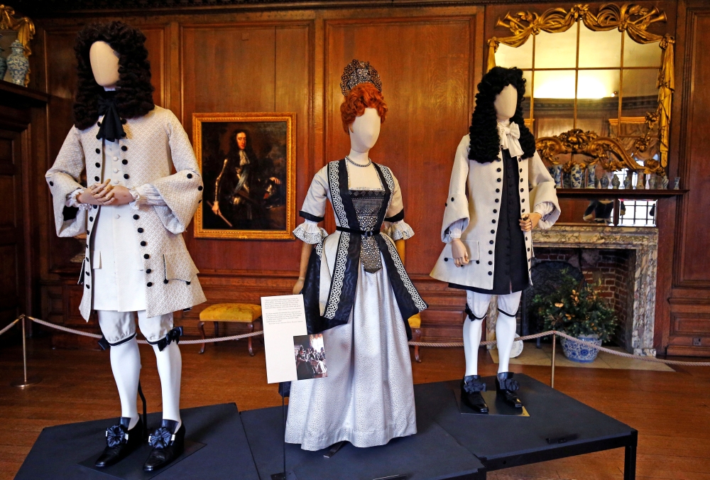 An exhibition of costumes, designed by Academy Award and BAFTA winner Sandy Powell for the movie The Favourite, opens to the public at Kensington Palace in London. — Reuters