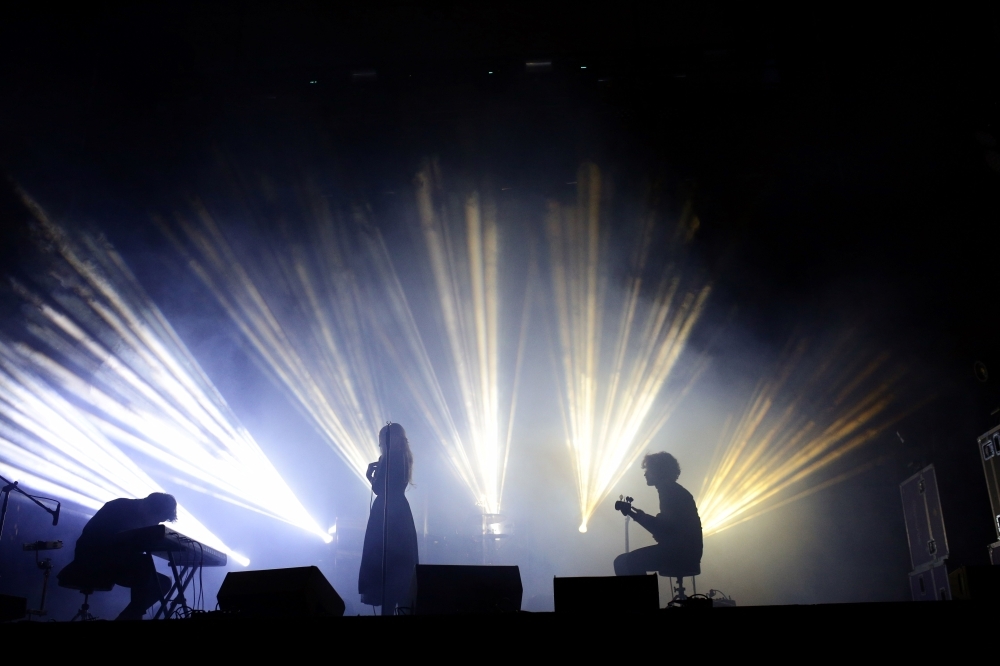 Artists perform during a concert as part of the Gogol Fest in Azov Sea city of Mariupol in this May 1, 2018 file photo.  — AFP