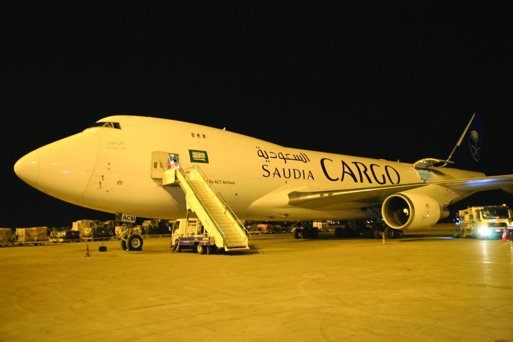 Saudia Cargo carries
60 tons of equipment 
for Janadriyah festival