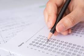 File photo of a student taking an exam. 