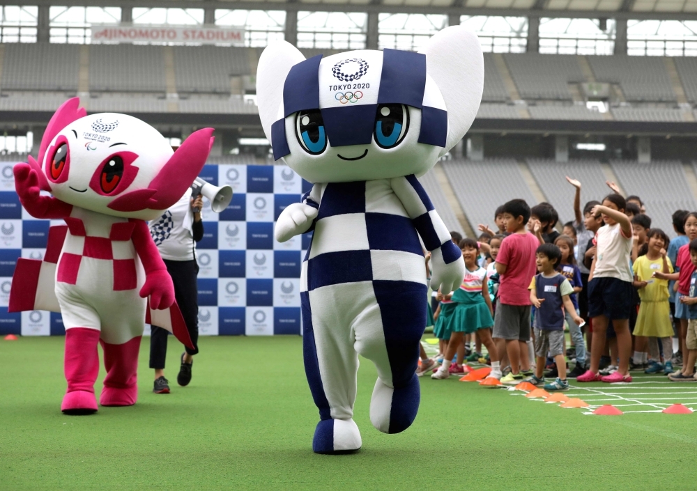 In this picture, Toyota Motor Corp. demonstrates the T-HR3 humanoid robot which will be used during the Tokyo 2020 Olympic and Paralympic Games, in Tokyo. — AFP