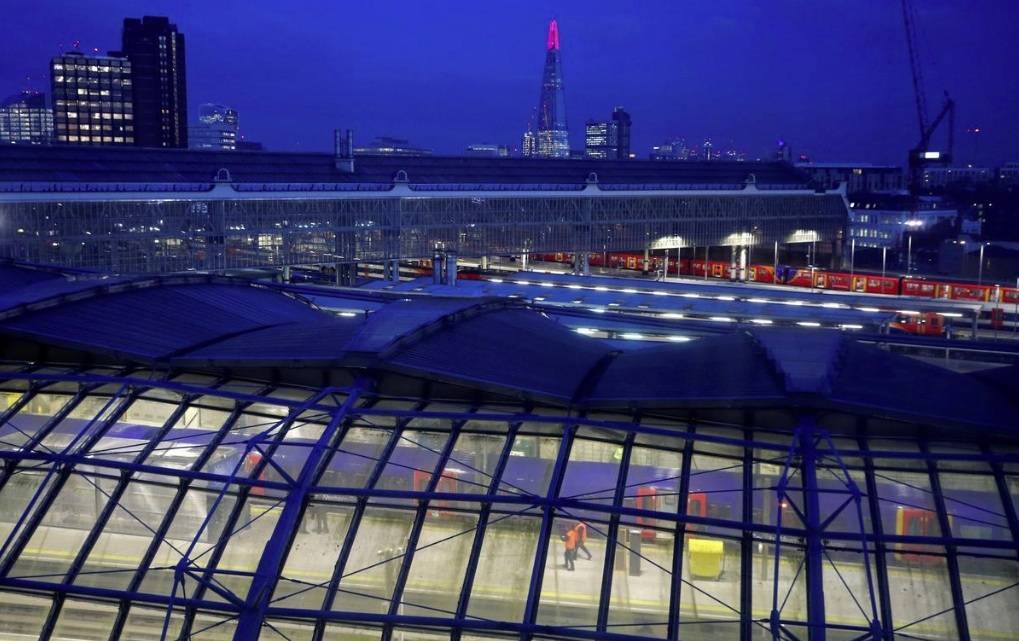 File photo shows the Waterloo Station. 