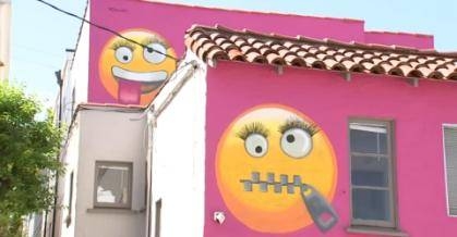 California emoji house. -Courtesy photo