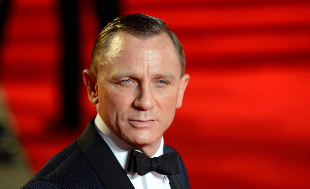 Actor Daniel Craig arrives for the royal world premiere of the new 007 film 