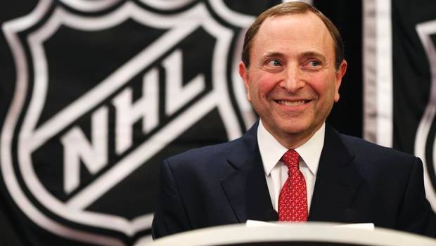 NHL commissioner Gary Bettman seen in this file photo.