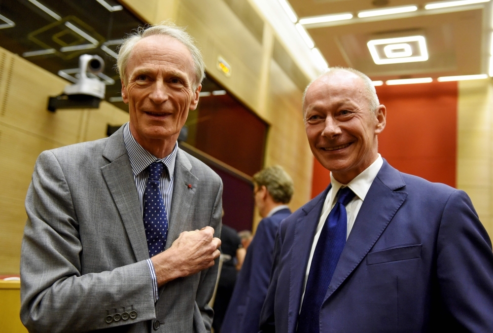 Renault CEO Thierry Bollore attends the 89th Geneva International Motor Show in Geneva, Switzerland March 5, 2019. — Reuters