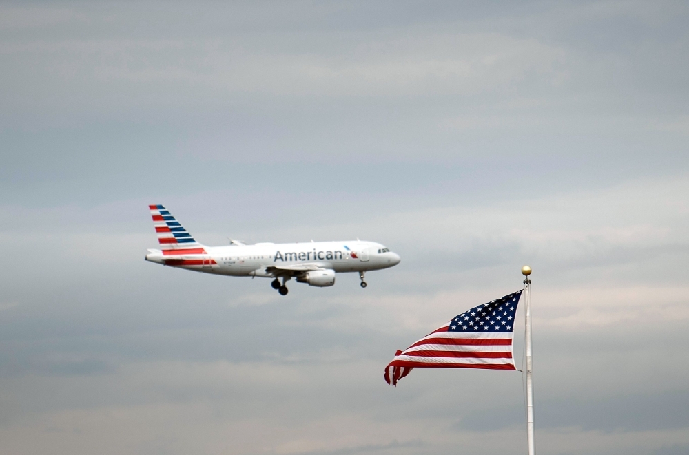 An American Airlines passenger jet approaches Ronald Reagan Washington National Airport in Arlington, Virginia, in this May 9, 2019 file photo. — AFP