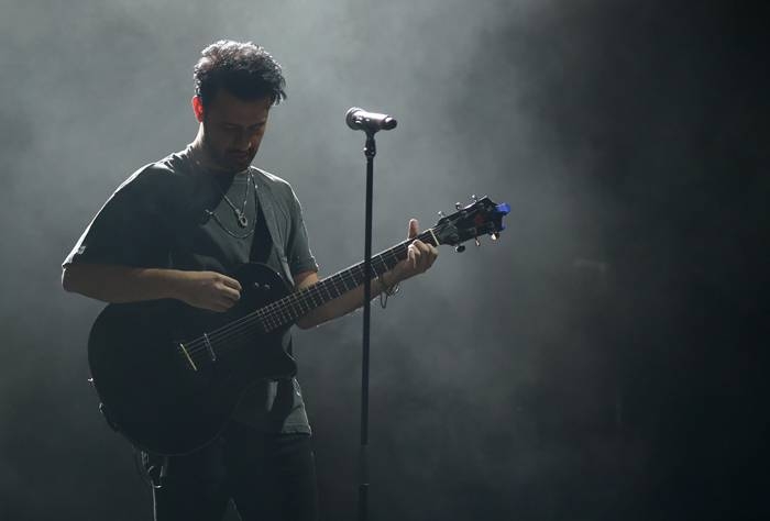 Atif Aslam performing at Riyadh Season in Riyadh. — Courtesy photo by Khalid Allhaj