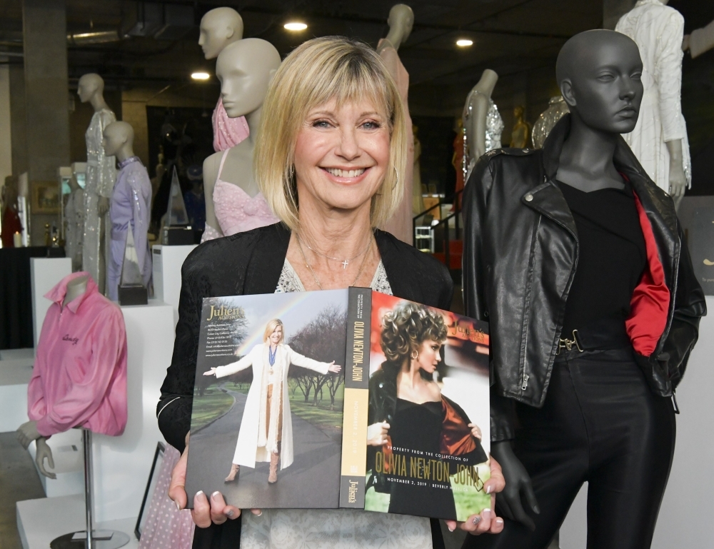 Olivia Newton-John attends the VIP reception for upcoming 