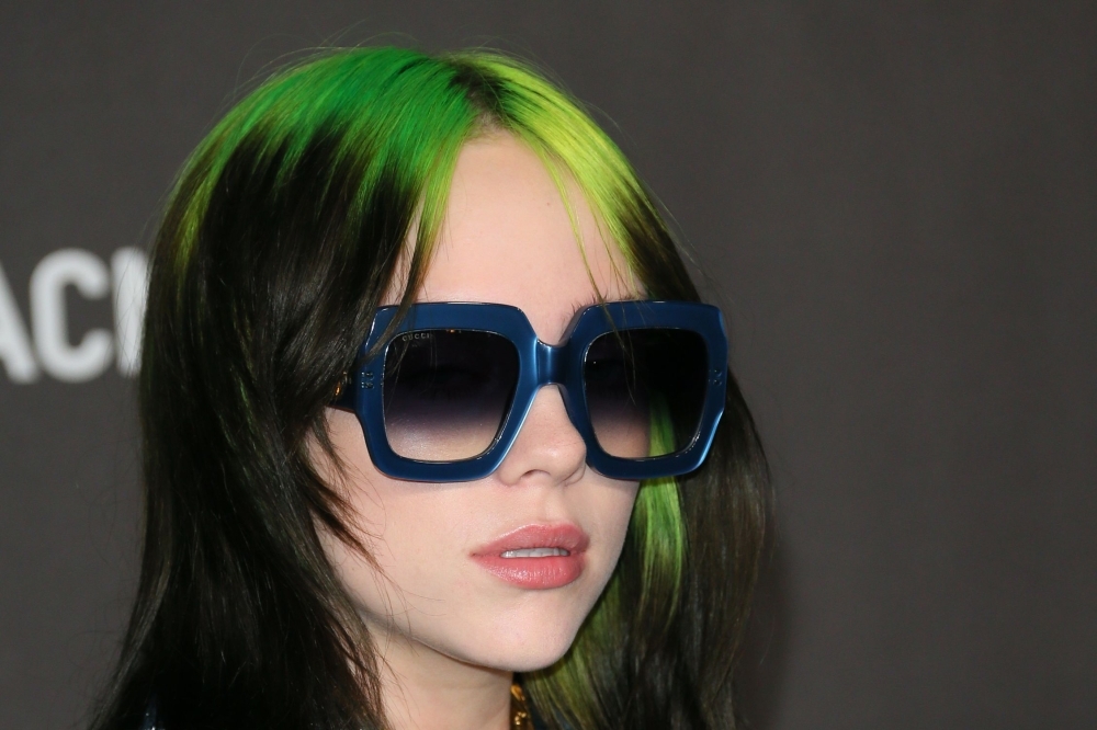 US singer Billie Eilish arrives for the 2019 LACMA Art Film Gala at the Los Angeles County Museum of Art in Los Angeles in this Nov. 2, 2019 file photo. — AFP