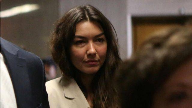 Mimi Haleyi, one of the women who accused former Hollywood producer Harvey Weinstein of sexual assaults, is seen in this file photo. — AFP