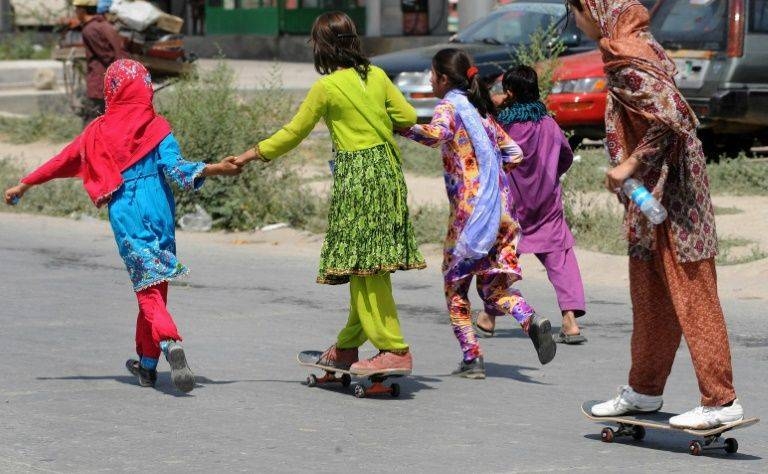 A film about international charity Skateistan's bid to teach young Afghan girls how to skateboard in Kabul won best documentary short at the Academy Awards. — AFP