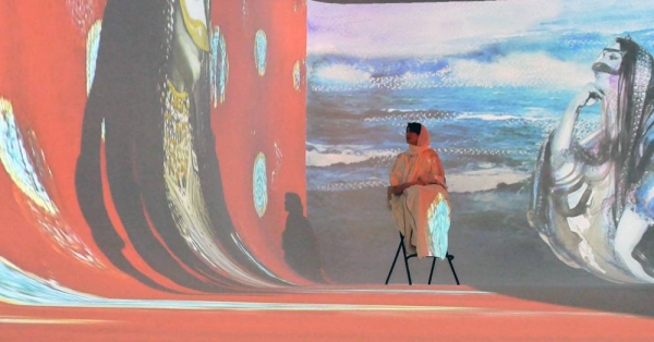 Acclaimed Emirati artist and designer Ashwaq Abdulla inaugurated Sunday the first of its kind digital art exhibition ‘Al Mabrouka’ across the region. 
