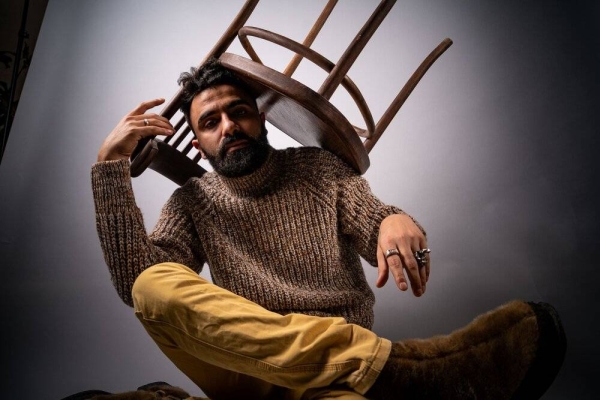 Jordanian hip hop artist Emsallam 