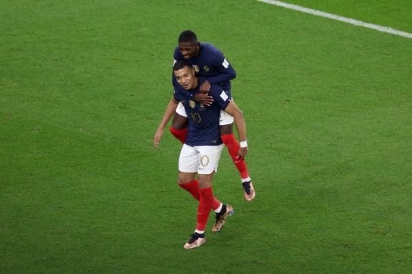 The second period at Al Thumama Stadium was all about young French superstar Kylian Mbappe. (@FIFAWorldCup) 