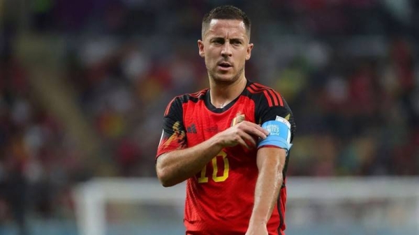 The 31-year-old winger, who currently plays for Real Madrid, amassed 126 international caps to score 33 goals for Belgium.