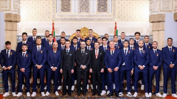Morocco’s king rewarded the national football team with the highest order after their history-making performance in the 2022 World Cup.
