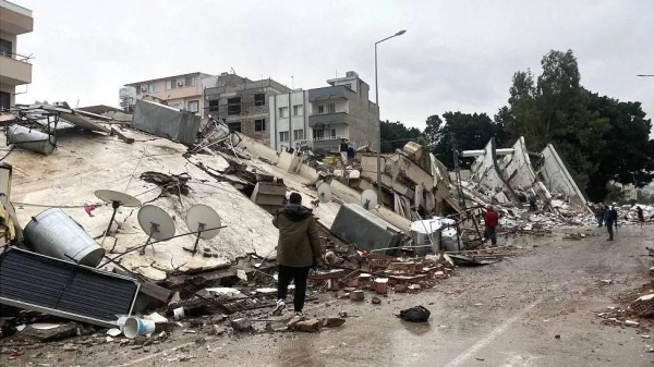 Entire city blocks have been turned to rubble in the city of Antakya