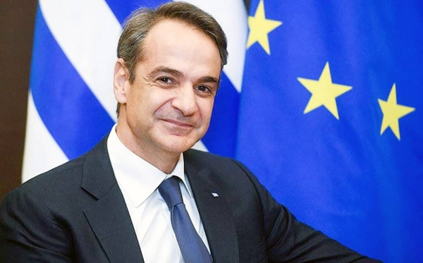 Greek Prime Minister Kyriakos Mitsotakis