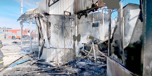 Russia’s night rocket attack ruined private houses in the Lviv region, Ukraine, on Thursday.