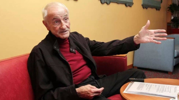 Glaciologist Claude Lorius, in Paris in 2011