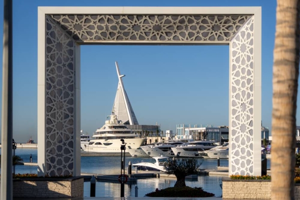 Racing in the one design AC40’s will happen just off the race village and the Jeddah Yacht Club adjacent to the F1 track on Jeddah’s corniche. (Supplied) 