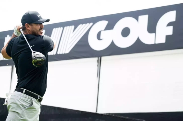 File photo of a LIV-Golf event in Tulsa. The PGA Tour and DP World Tour have agreed on Tuesday to merge with LIV Golf in a landmark deal that ends the acrimonious split in the game of golf and unify the game on a global basis.