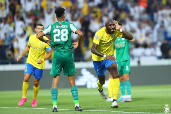 Al-Nassr, led by Cristiano Ronaldo, advanced to semifinals of the Arab Club Champions Cup, defeating the defending Arab Cup Champions Moroccan Raja Casablanca 3-1. The quarter-finals were played at the Prince Sultan Stadium in southern Saudi city of Abha on Sunday. (Picture: @AlNassrFC)